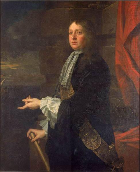 Sir Peter Lely Flagmen of Lowestoft: Admiral Sir William Penn, china oil painting image